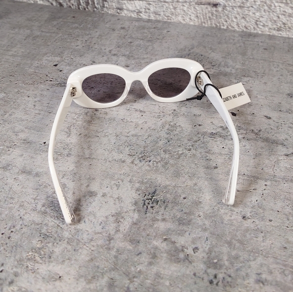 Elizabeth and James White Sunglasses main image 8